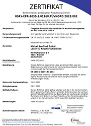 Bild Zertifikat EN 1090-3 bis EXC2